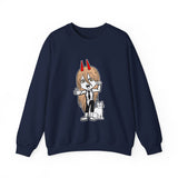 Custom Pow Crewneck Sweatshirt