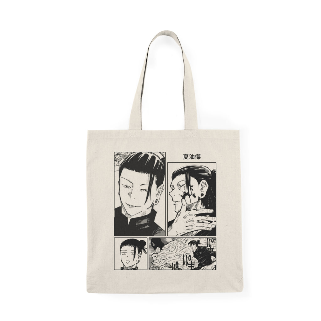 Gojo Satoru & Geto Suguru in Okinawa Beach - Cotton Canvas Tote Bag