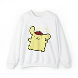 Pompom Crewneck Sweatshirt