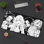 Mits, Shin, Sak, and Nez Desk Mat