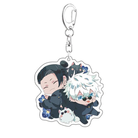 Go and Ge Keychain