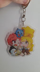 Nat and Lu Keychain