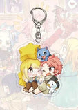 Nat and Lu Keychain