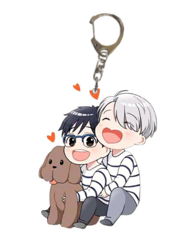 Yu and Vic Keychain
