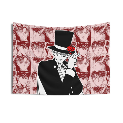 Tux Mask Tapestry