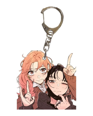 Ay and Mits Keychain