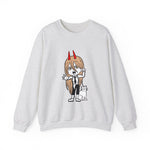 Custom Pow Crewneck Sweatshirt