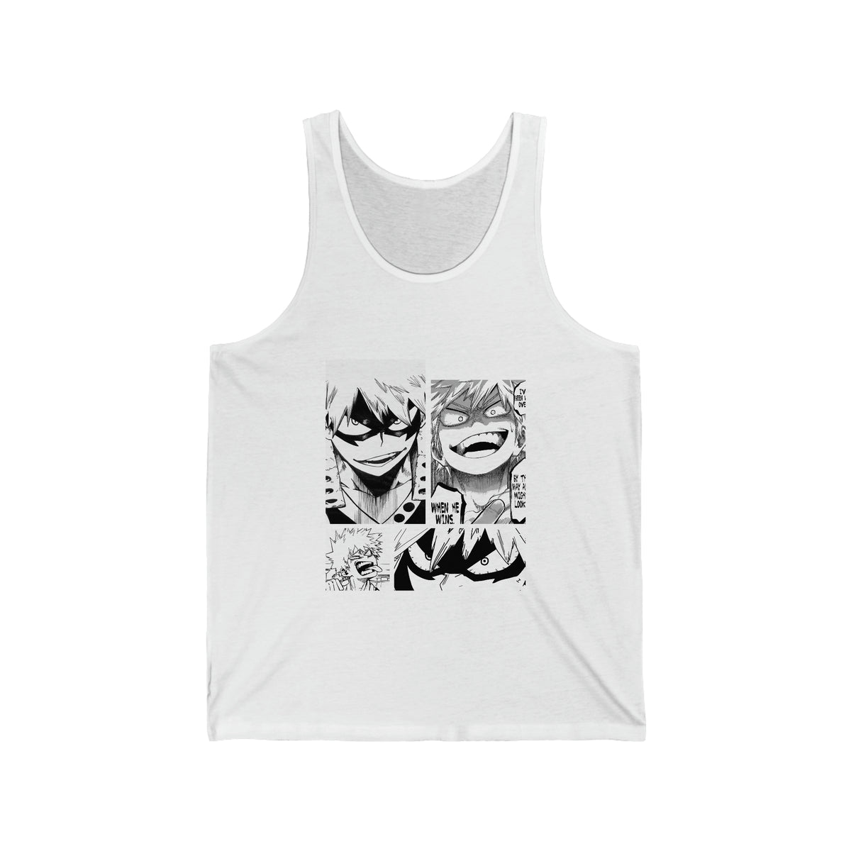 Katsuki Bakugo Tank Top – Anime Pattern